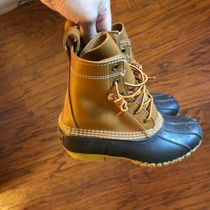 LL Bean duck boots